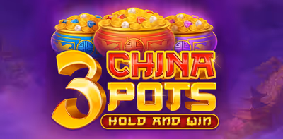 3 China Pots