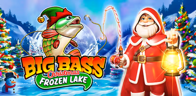 Big Bass Christmas - Frozen Lake
