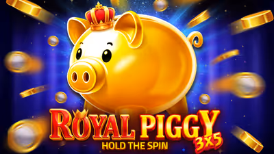 3x5 Royal Piggy: Hold The Spin